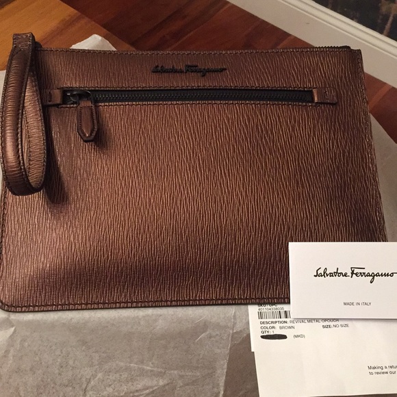 Salvatore Ferragamo Other - Authentic Salvatore Ferragamo Revival Pouch